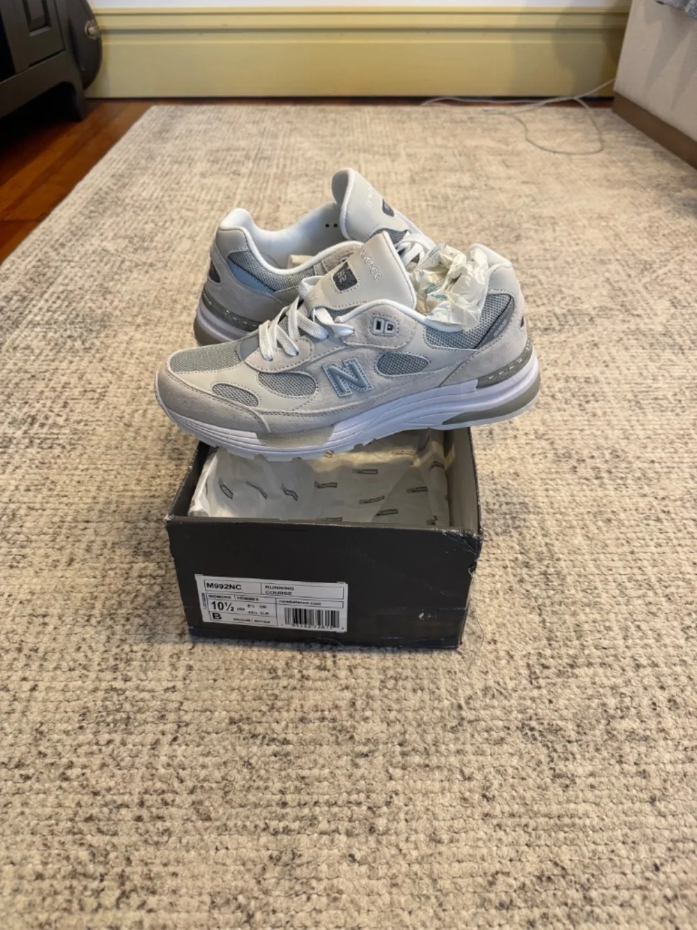 Women's -New Balance 992 (M992NC) size 10.5 B, NWT